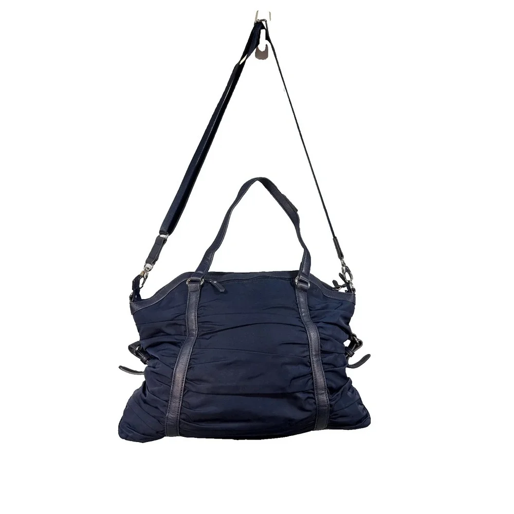 Pottery Barn Kids Navy Diaper‎ Bag Tote Baby Travel Bag Multi Pocket Shoulder